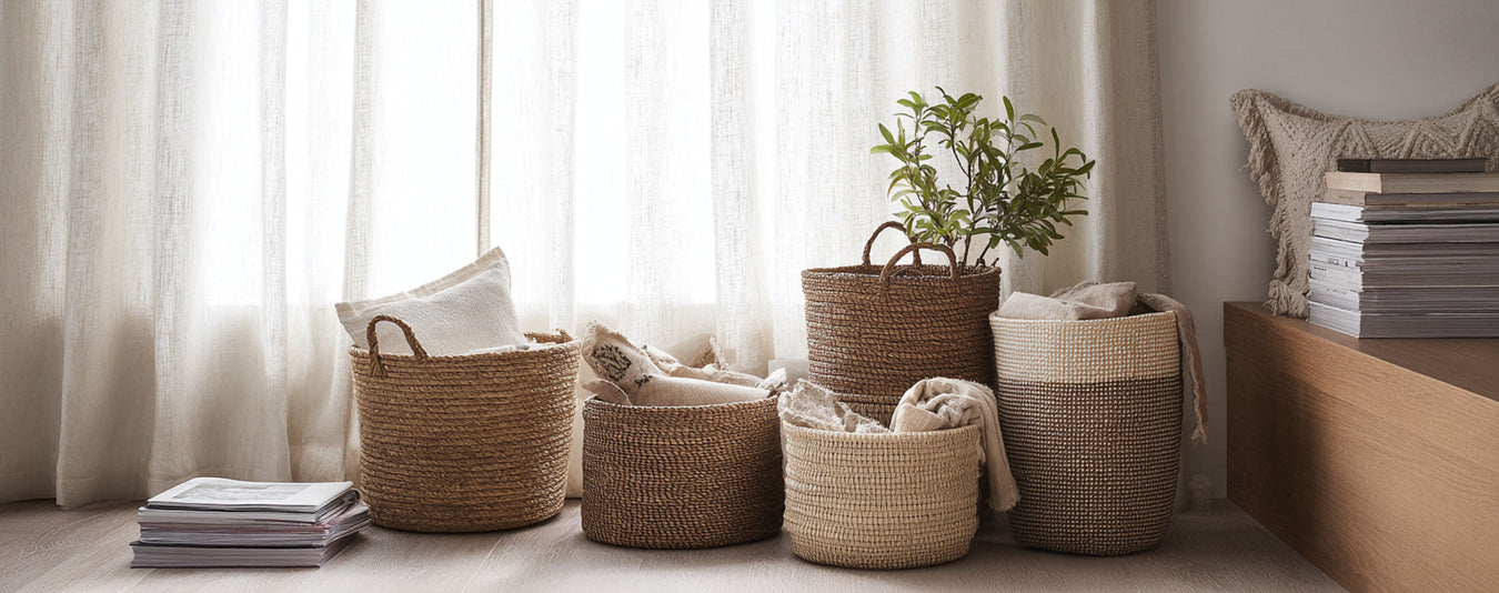 Storage baskets