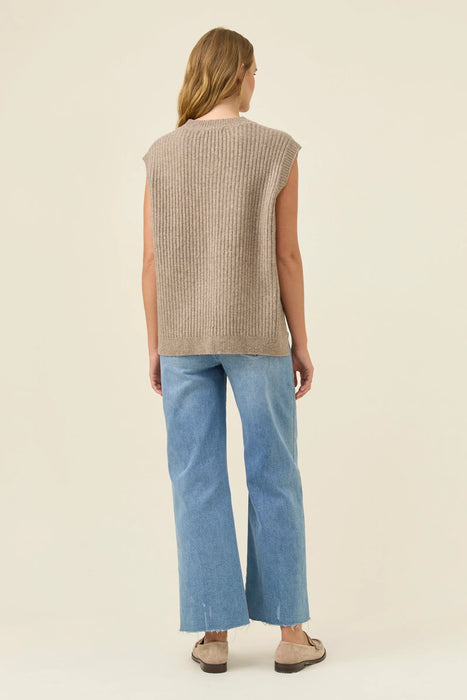 Miru Crew Knit Vest