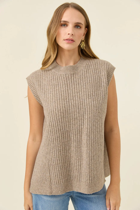 Miru Crew Knit Vest