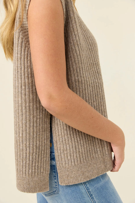 Miru Crew Knit Vest