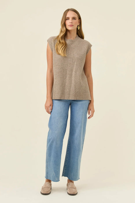 Miru Crew Knit Vest
