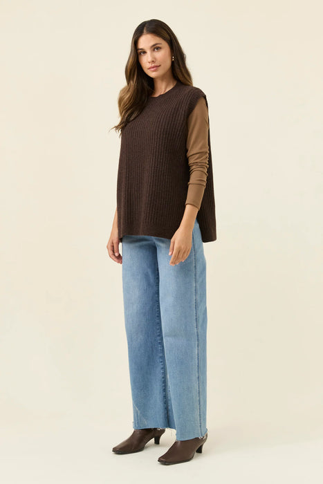 Miru Crew Knit Vest