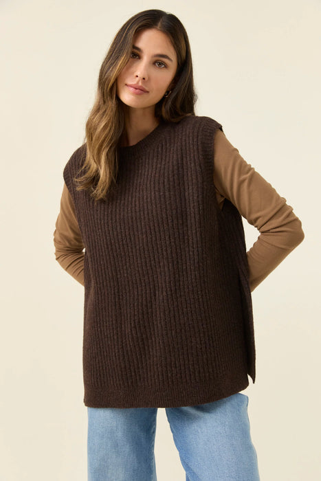 Miru Crew Knit Vest