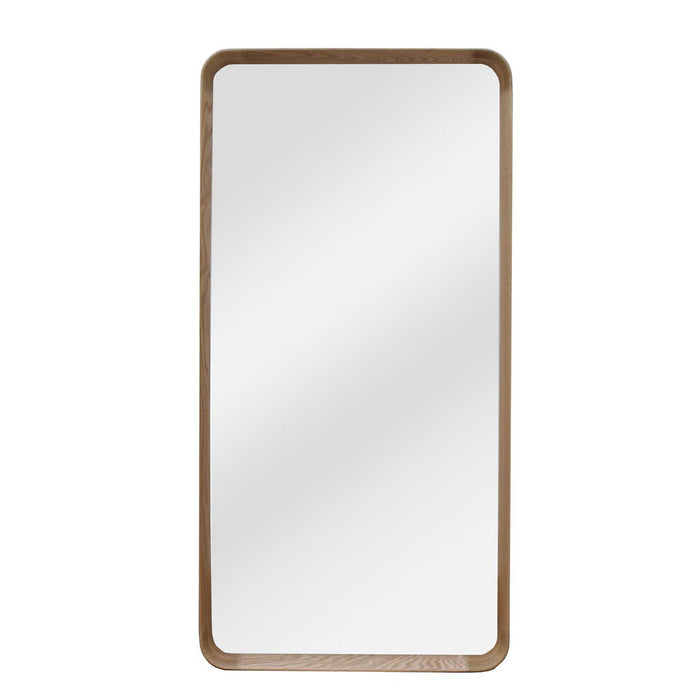 Aleena Oak Mirror