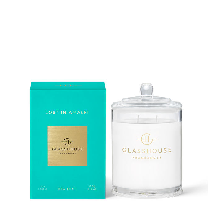 Lost in Amalfi Glasshouse Candle 380g