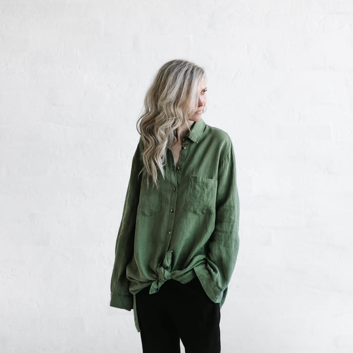 Boyfriend Linen Shirt