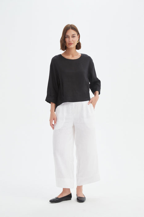 Pleat Hem Top