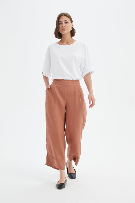 Wide Leg Linen Pant