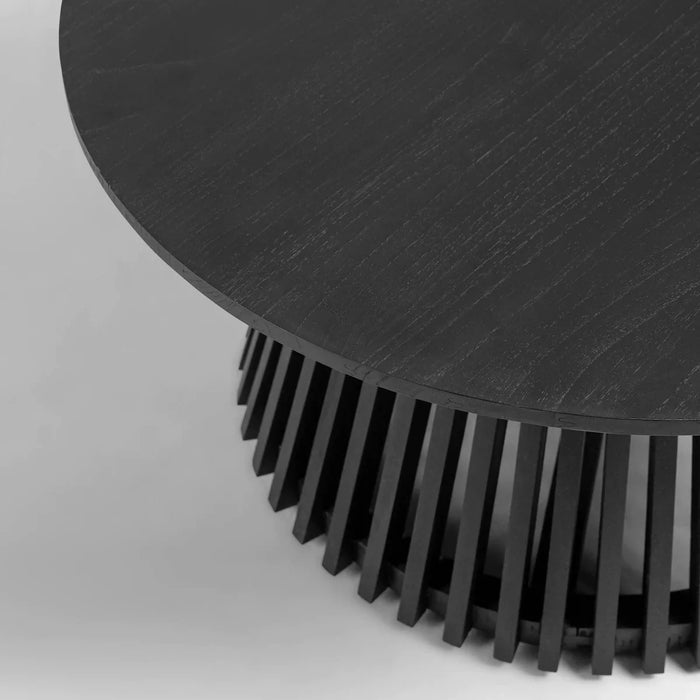 Irune Black Coffee Table in Black