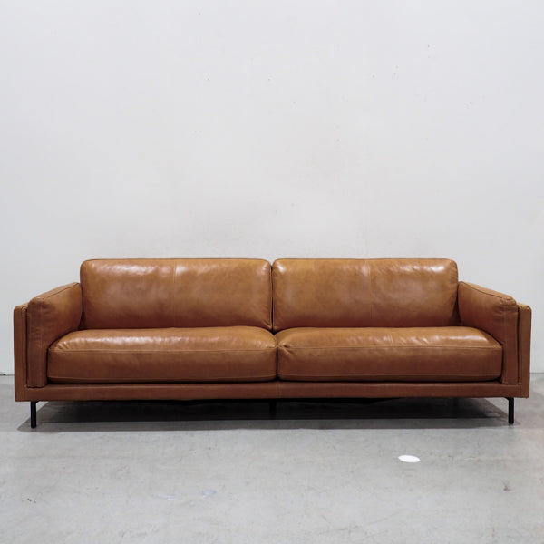 Elly Leather Sofa