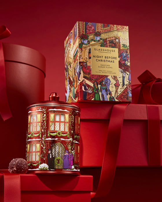 Christmas Glasshouse Candle - Night Before Christmas