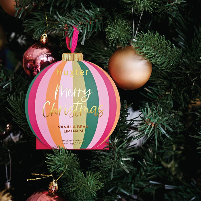 Hanging Lip Balm Bauble - Mulberry Stripes