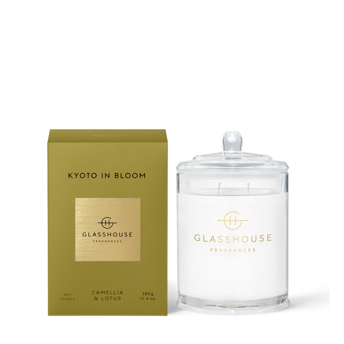 Kyoto in Bloom Glasshouse Candle 380g