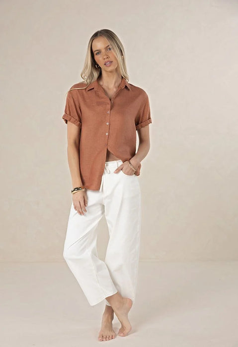 Hustle Linen Shirt