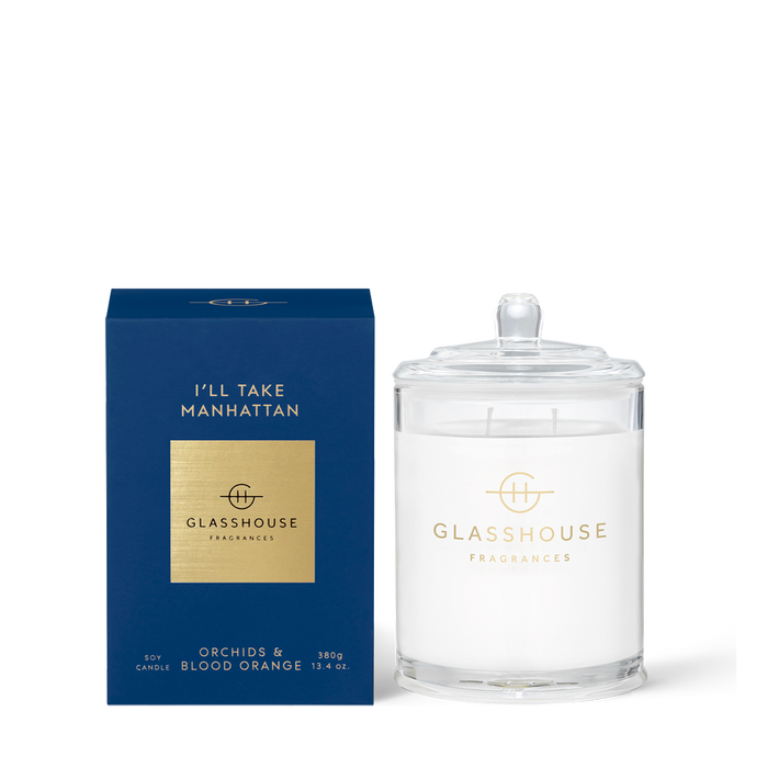 I'll Take Manhattan Glasshouse Candle 380g