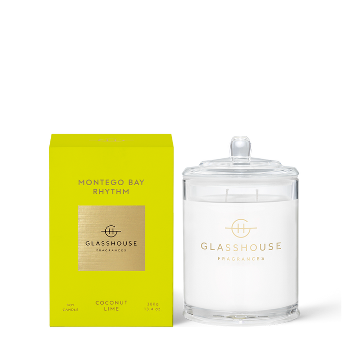 Montego Bay Rhythm Glasshouse Candle 380g