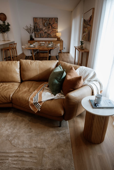 Jules Leather Sofa