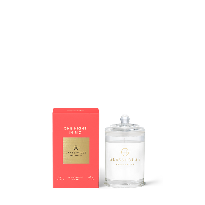 One Night in Rio Glasshouse Candle 60g