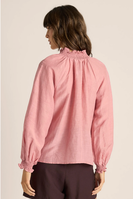 Lani Shirred Blouse