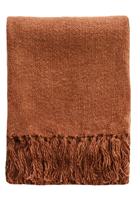 Serenade Throw in Rust