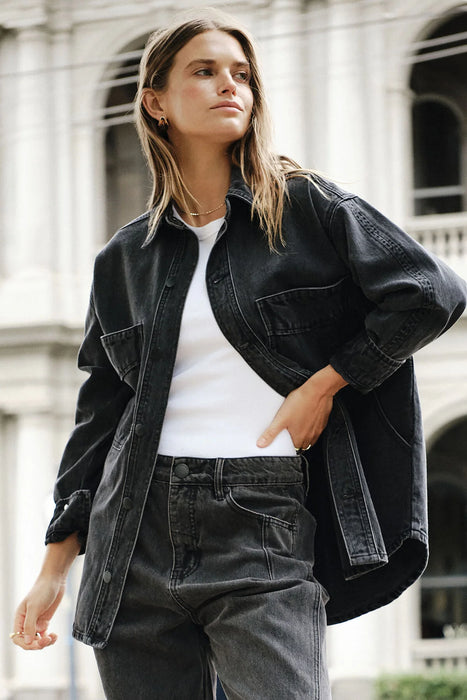 Bobbi Side Pocket Shacket