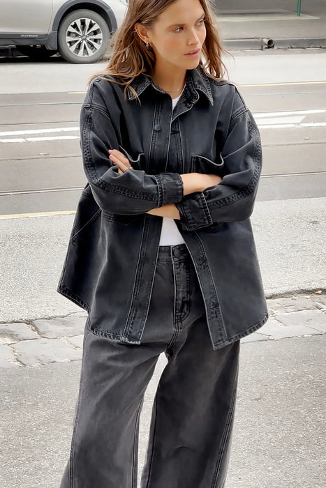 Bobbi Side Pocket Shacket