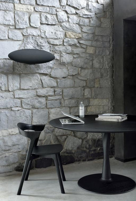 Bok Oak Dining Chair in Black