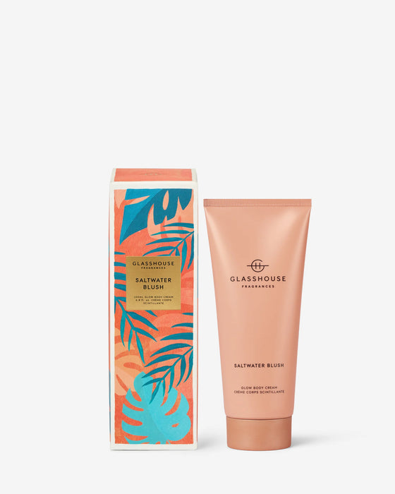 Glasshouse Glow Body Cream - Saltwater Blush