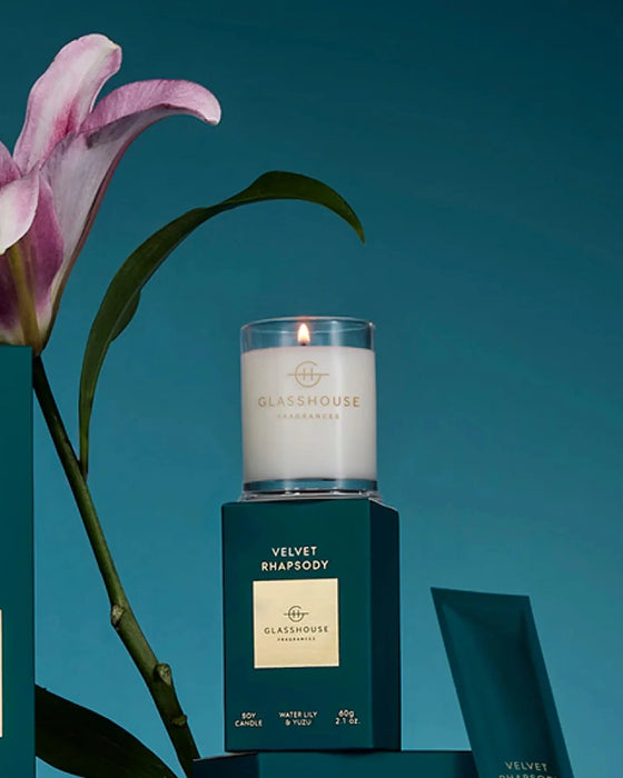 Glasshouse Candle - Velvet Rhapsody