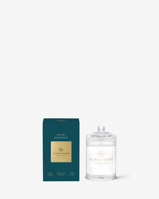Glasshouse Candle - Velvet Rhapsody