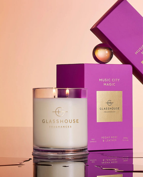 Glasshouse Candle - Music City Magic