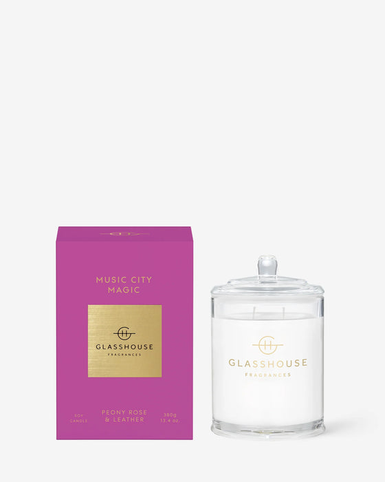 Glasshouse Candle - Music City Magic
