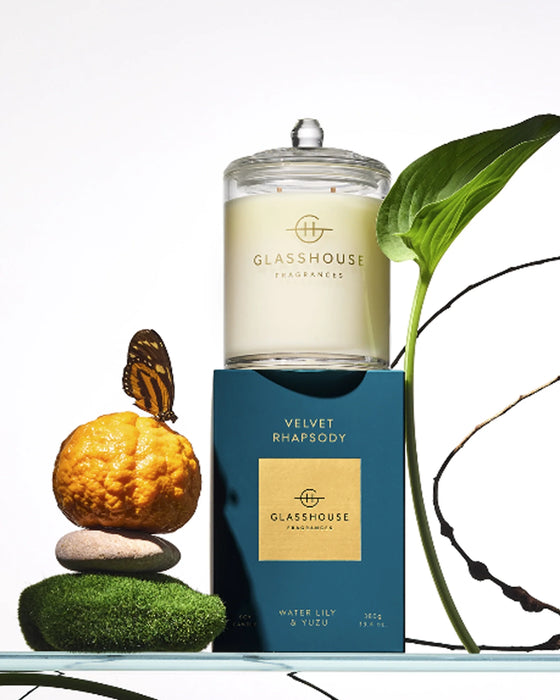 Glasshouse Candle - Velvet Rhapsody
