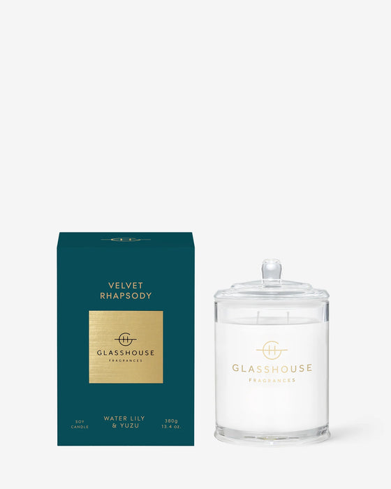 Glasshouse Candle - Velvet Rhapsody