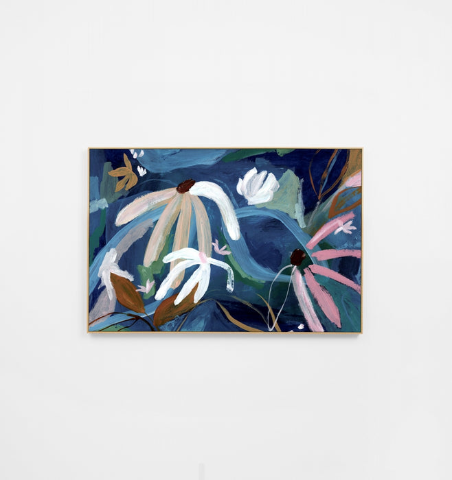 Floral Expressions Blue
