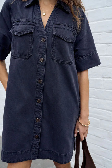 Bonnie Relaxed Shirt Dress