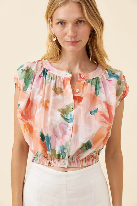 Rosa Reversible Crop Top