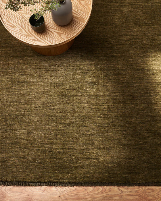 Sandringham Floor Rug in Moss