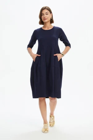 Diagonal Seam Summer Dress