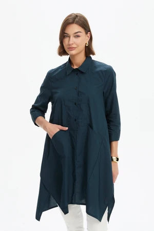 Handkerchief Hem Shirt