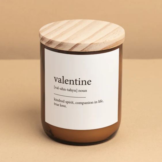 Dictionary Candle - Valentine
